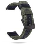 HelloMe Trade Kft Nylon és bőr óraszíj - okosóra nylon és bőr pótszíj 20/22mm