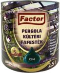 Festék Bázis Factor Pergola kültéri fafesték zöld 2, 5 L (264)