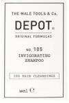 Depot NR. 105 Sampon revigorant stimulator impotriva caderii parului 10 ml