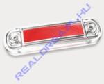 Fristom Szélességjelző 12-24V lekerekített átlátszó búrás PIROS 10 LED-es 110mm x 31mm vast. : 18mm (FT-45C LED) (FT-045CLED) - jarmulampa