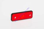 Fristom Szélességjelző 12-24V téglalap alakú piros 2 LED-es +gumilap 102mm x 36mm (FT-4C LED-es) (FT-004CLED) - jarmulampa
