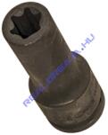 Genius Tools hosszú légkulcsfej, E-torx 3/4", 22-es (609022)