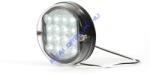 WAS ! ! ! AKCIÓ! ! ! a készlet erejéig - Univerzális kerek 16LED-es Tolatólámpa, 12V, átm. : 115mm, vast. : 37mm, csavartáv. : 46mm (172-W33) (172-W33) - jarmulampa