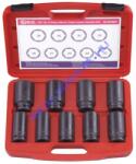 Genius Tools légkulcsfej készlet, metrikus, hosszú, 3/4", 9 darabos (IS-609MD)
