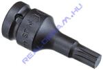 Genius Tools XZN (spline) légkulcsfej M12-es, 1/2 (4476T12)