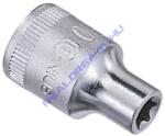 Genius Tools torx (belső) crowafej, E-4, 1/4 (252504)