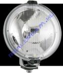 WESEM Szúrófény nagy kerek fekete műanyag házzal fehér üveggel. 24V-os T4W LED körhelyzetjelző 183mm átmérő 97mm mély . H3, -as izzóval szerelhető (HOS2.38806) - jarmulampa