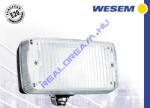 WESEM LA. 02104. Fiat P126 - egyébként univerzális- téglalap alaku tolatólámpa. Izzó, és vezeték nélkül. Felfogatás: M8, -as csavarral. Méretei: 140x75x65mm. Teljes magasság: 88mm. LA1. tipuscsalád (LA1.021
