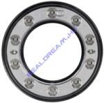Dasteri Univerzális LED gyűrű 12LED-es 1 funkciós (Index) 9-33V, Háromfüles felfogatás, belső átm. : 55mm, külső átm. : 98mm - DSLR400DIR (DSLR400DIR)