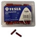 TESLA Biztosíték hengeres 16A - TESLA - 100db (FC00.016.100) - jarmulampa