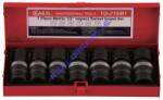 Genius Tools csuklós légkulcsfej készlet, metrikus 1/2", 7 darabos (TG-215M1)