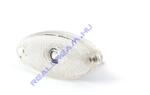 WAS Szélességjelző 12V/24V ovális alakú fehér 1 ledes középen 120mm x 46mm (306p) (306p-W64) - jarmulampa