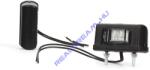 WAS Rendszám megvilágítás FEKETE 12-24V kis tégla alakú 2LED-es 83x31mm, mag. : 39mm, csavartáv. : 44mm (244-W52) (244-W52) - jarmulampa