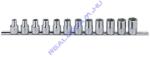 Genius Tools crowafej készlet, metrikus, 1/2", 12 darabos (GS-412M) - jarmulampa