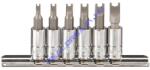 Genius Tools spanner (két körmös) bit készlet crowa foglalatban, 1/4", 6 darabos (BS-206S)
