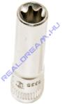 Genius Tools Hosszú torx (belső) crowafej, E-4, 1/4 (255204)