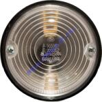 Dasteri Helyzetjelző Kerek lámpa Fehér szofita izzóval FT-3) 75mm (8080/26) - jarmulampa