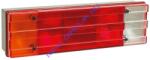 Dasteri BÚRA 5 kamrás 3BORDÁS búrás hátsólámpához 440x130mm - P2080 (P2080) - jarmulampa