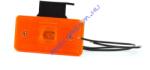 WAS Szélességjelző 12V/24V téglalap alakú sárga 2 ledes +tartófül 116mm x 66mm (101z) (101z-W17d) - jarmulampa