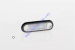 Fristom Szélességjelző 12-24V süllyesztett kerekített alakú fehér 2 LED-es 78mm x 22mm (FT-15B LED) (FT-015BLED) - jarmulampa