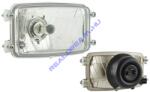 WESEM Fényszóróbetét H4 + helyzetj. , (Zetor, Fendt, Case, John Deere, Ursus) 4 csavaros felfogatás, 155x93mm vast. : 80mm PES1.41730 (PES1.41730) - jarmulampa