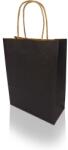 Bong Group h-GREEN S 18,5x24x8 cm fekete papírtáska 12923