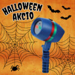 Prolight Halloween fényjáték projektor 4 mintával - kültéri dekoráció