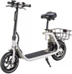 Wildken Elektromos Roller levehető üléssel, kosárral - Fehér GBR-12 - HITEL NINCS! ! !