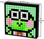 Amaz Gamer asztali digitális LED kijelző aplikációs vezérléssel - 16x16 pixel KNT88-07