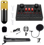 Prolight V8S Podcast, karaoke keverőpult mikrofonnal KOC-119