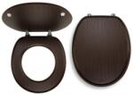 FERRO (Novaservis) Prestige Wenge WC ülőke Krómozott réz rögzítőelemekkel WC/WENGE (WC/WENGE) - furdoszoba-ujhaz