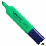 STAEDTLER Marker fosforescent Staedtler Textsurfer Classic Verde (10 Unități)