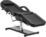 physa Kozmetikai ágy - 180 x 58 x 67 - 78 cm - 200 kg - fekete - extra puha (PHYSA CAPUA BLACK)