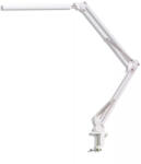 Klausen Szabályozható íróasztali LED lámpa fehér színben, 58 cm - Armstrong Klausen KL148012, dimmelhető, USB, állítható, asztalra rögzíthető, 1.15 méretes kábellel, 3000-4500-6500 K, 1160 lm, 11 W, 5 V (KL14