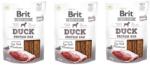 Brit Jerky Snack Bară proteică cu rață 3x80g
