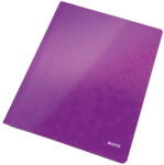 Leitz Dosar cu sina Leitz WOW, carton laminat, FSC, A4, 250 coli, mov (L-30010062) - vexio