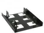 Sharkoon 3.5' beépítő keret (2x 2.5'' HDD/SSD számára) fekete (4044951013586)