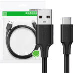 UGREEN USB-A-USB-C kábel 0, 25m, fekete (60114)