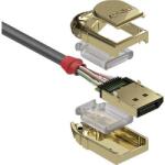 Lindy Kijelző csatlakozó Csatlakozókábel [1x DisplayPort dugó - 1x DisplayPort dugó] 15.00 m Arany (36297) (36297)