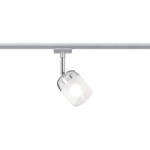 Paulmann Nagyfeszültségű sínrendszer lámpa URail G9 10 W LED Paulmann Blossom Króm (matt), Selyem