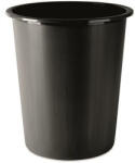 DONAU Papírkosár, 14 liter, DONAU, fekete (D305FK) (D305-01)