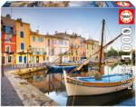 Educa Puzzle Harbour in Martigues Provence Educa 1000 piese și lipici Fix de la 11 ani (EDU19928) Puzzle
