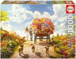 Educa Puzzle Carrying Flowers Educa 1000 piese și lipici Fix de la 11 ani (EDU19921) Puzzle