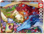 Educa Puzzle Sant Jordi Lily Brick Educa 1000 piese și lipici Fix de la 11 ani (EDU19926) Puzzle