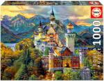 Educa Puzzle Neuschwanstein Castle Educa 1000 piese și lipici Fix de la 11 ani (EDU19933) Puzzle