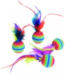 Flamingo MACSKA JÁTÉK HABLABDA 4db 3cm 502203