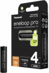 Panasonic Акумулаторна батерия Panasonic Eneloop PRO, AAA, R03, 1.2V, 930mAh, NiMH, 4бр (BK-4HCDE/4BE)