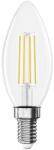 EMOS ZF3D22 E14/3, 4 W (40 W)/470 lm/meleg fehér filament gyertya LED izzó (ZF3D22) - officedepot
