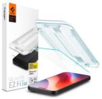Spigen EZ FIT HD képernyővédő üveg (2.5D, tokbarát, ultravékony, 0.2mm, 9H + segédkeret) ÁTLÁTSZÓ AGL07935 (AGL07935)
