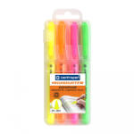 Centropen Highlighter Centropen 2822/4 4 színű ékcsúcs szélessége 1-3mm (2010200142)